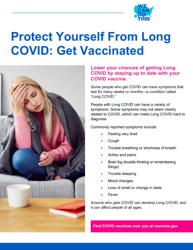 Protect Yourself From Long COVID: Get Vaccinated